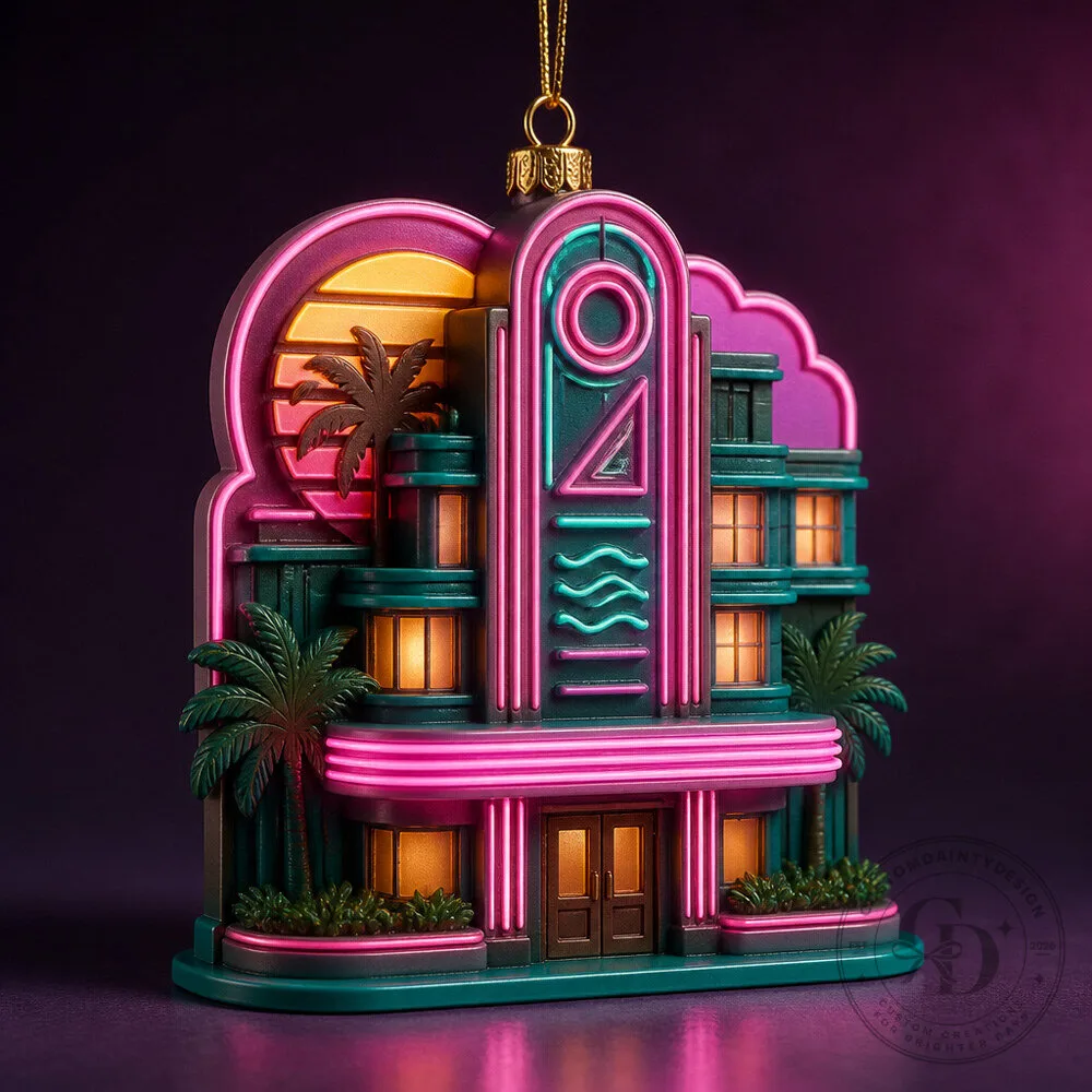GTA 6 Christmas Ornament 3D Collectible for Unique Holiday Decor