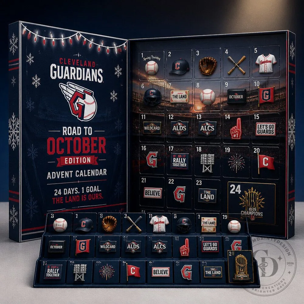 24 Day Guardians Baseball Advent Calendar With Road to October Collectibles