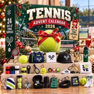 Tennis Advent Calendar 24 Days Gift Box