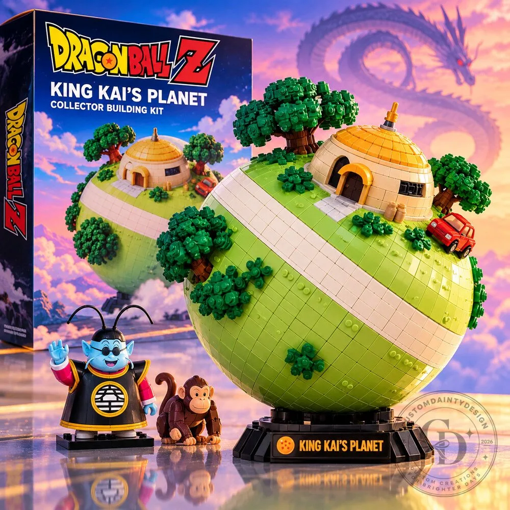 DB Dragon Ball Z King Kais Planet Collector Building Kit