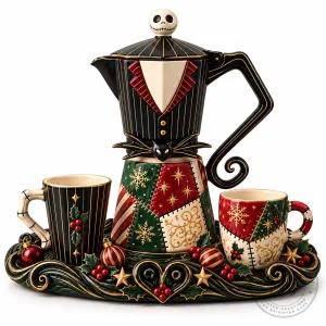 The Nightmare Before Christmas Jack and Sally Moka Set