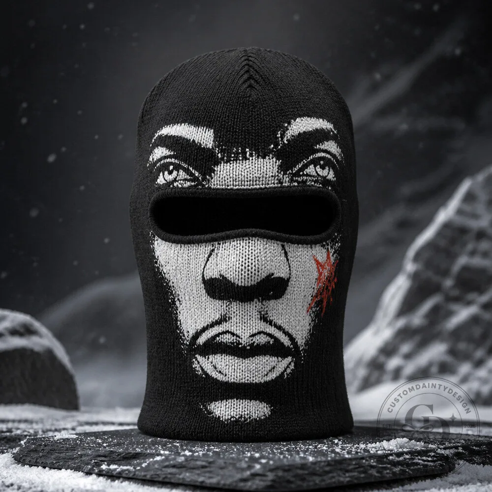Brick Face Ski Mask with Funny Block Inspired Design 5 Brick Face Ski Mask with Funny Block Inspired Design